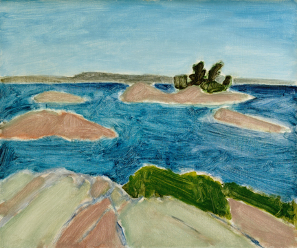 Artist: Barry Hodgson Painting: McGregor Bay