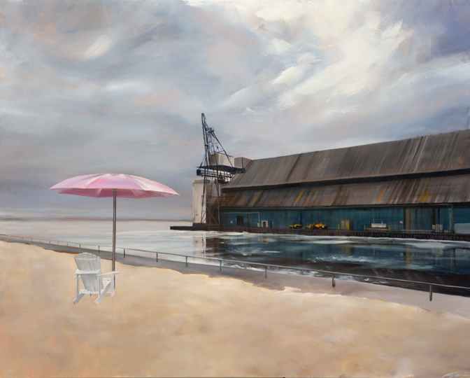 Ryan Dineen - Pink Umbrella