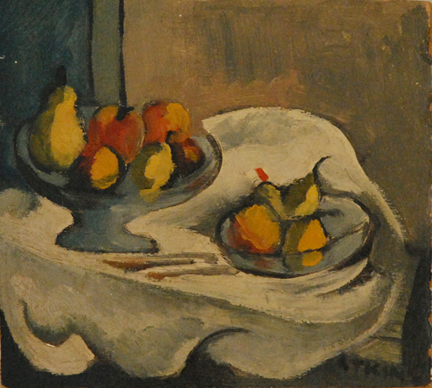 Caven Atkins Still Life with Fruit