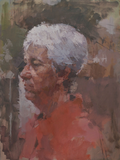 Daniel Hughes - Portrait of Artist's Mother