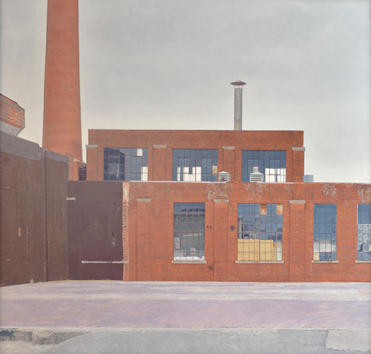 Artist: David Michael Scott Painting: Abandoned Factory