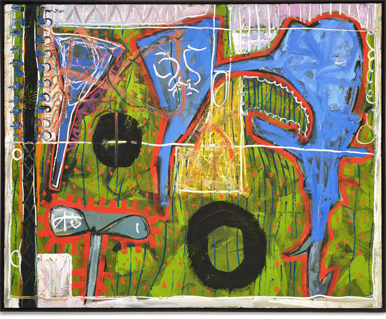 Artist: Harold Town Painting: Green Plan, 1959-60