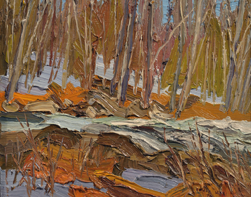 Artist: Arthur Lloy Painting: River, 1970