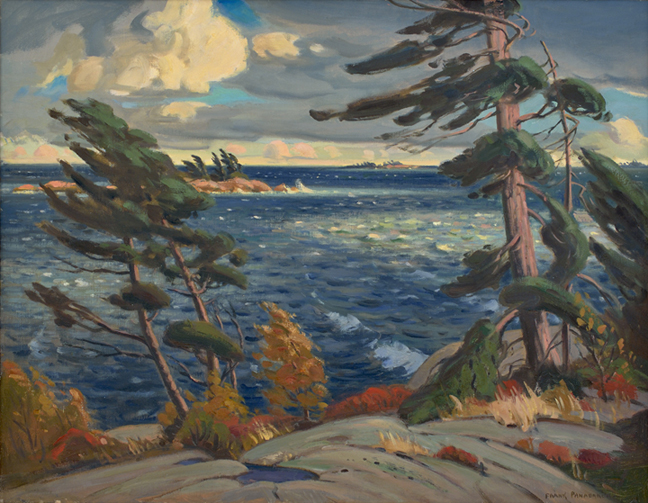 Artist: Frank Panabaker Painting: October, Georgian Bay