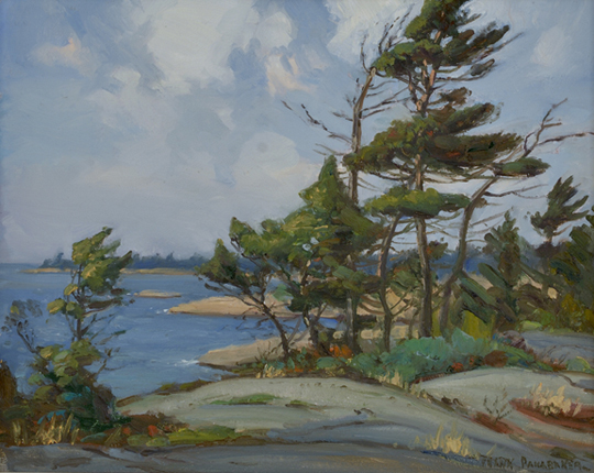 Artist: Frank Panabaker Painting: Untitled, Georgian Bay