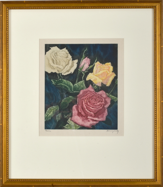 A.J. CASSON, R.C.A. (1898-1992) Trio of Woodland Flowers