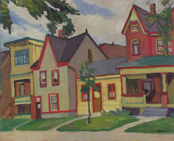 Jack Beder | Street in Toronto, 1939