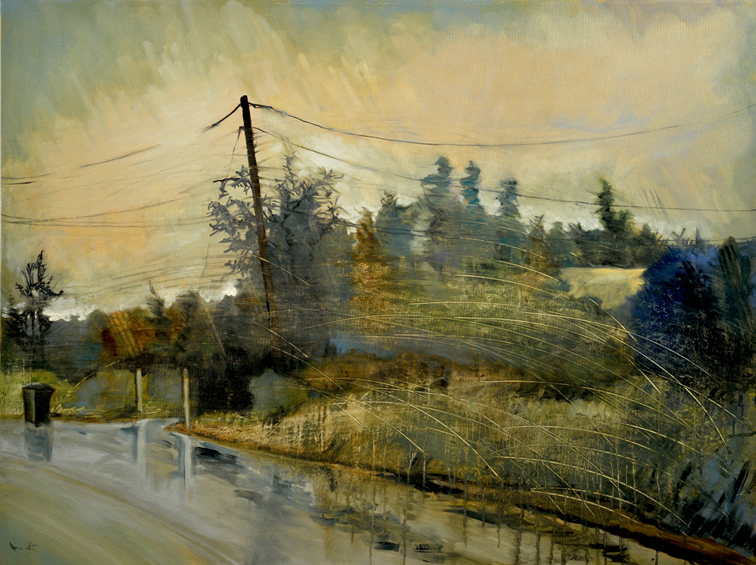 Artist: Jane Everett | Painting: Road Less Travelled VII