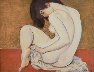 Artist: Joe Rosenthal Painting: Nude on Cloth