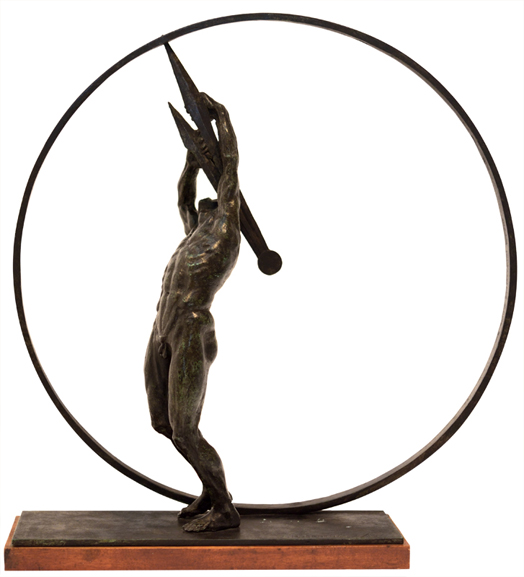 Artist: Joe Rosenthal Bronze Sculpture: 11th Hour I