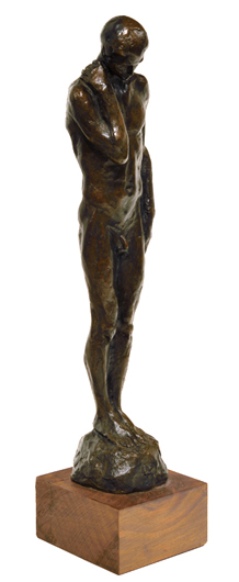 Artist: Joe Rosenthal Bronze Sculpture: Standing Man