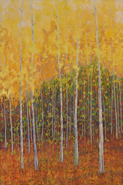 Artist: John Doyle Painting: Dufferin Fall Forest