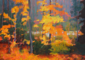 Artist: John Doyle Painting: Fall Forest