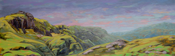 Artist: John Doyle Painting: North Wales I