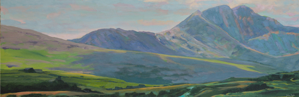 Artist: John Doyle Painting: North Wales II