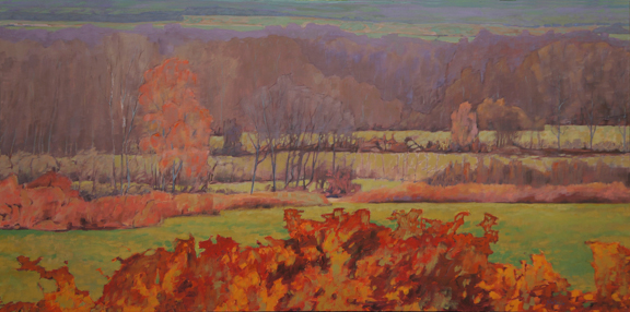 Artist: John Doyle Painting: Autumn Sun, 2014