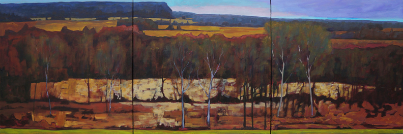 Artist: John Doyle Painting: Escarpment, 2013