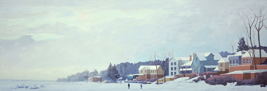 Artist: John Doyle Painting: Winter Stillness 2016