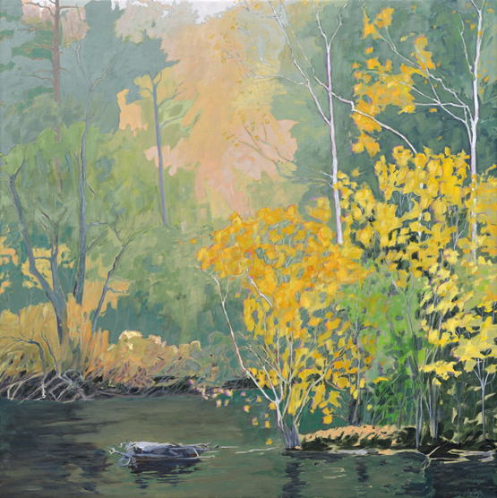 Artist: John Doyle | Painting: Mill Pond Shoreline III