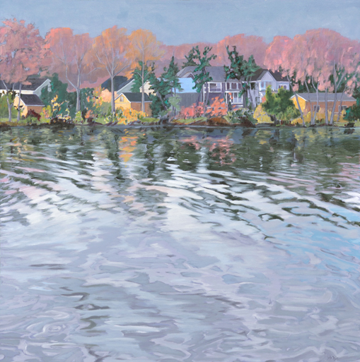 Artist: John Doyle | Painting: Reflections Mill Pond