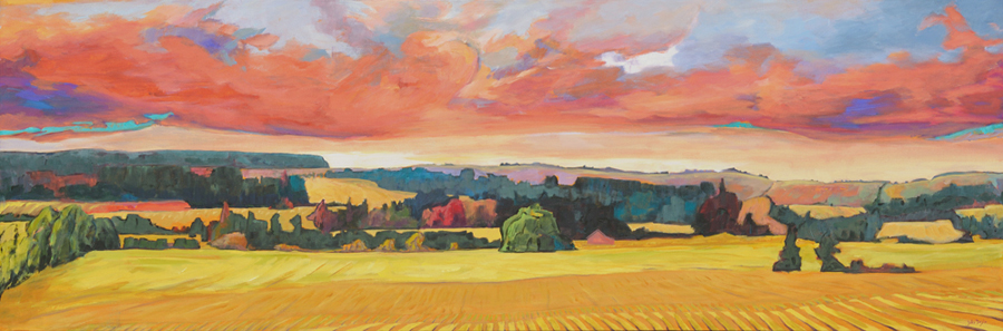 Artist: John Doyle | Painting: Farmstead I