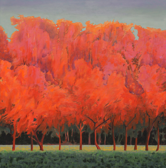 Artist: John Doyle | Painting: Rothko Trees
