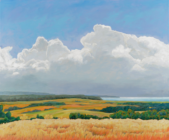 Artist: John Doyle | Painting: Clouds Over the Escarpment