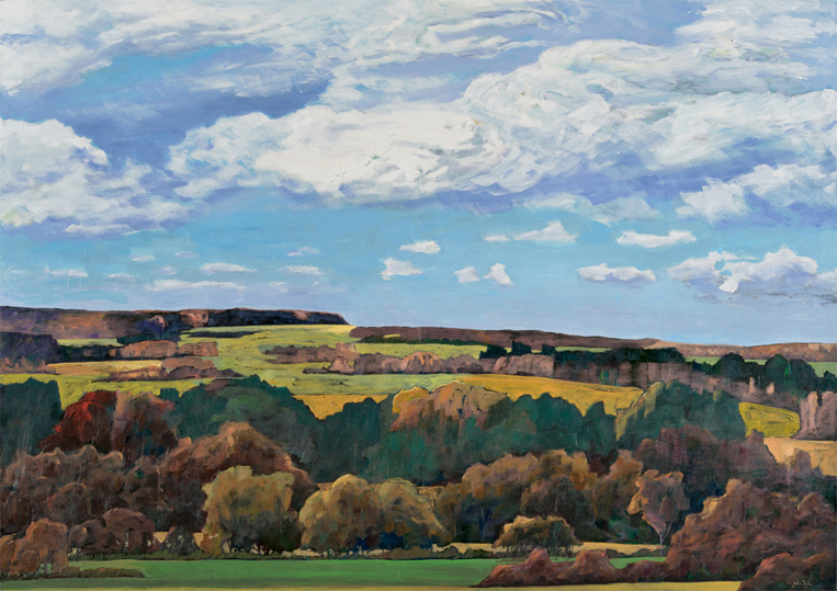 Artist: John Doyle | Painting: Fall Fields