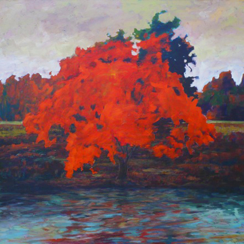 Artist: John Doyle Painting: Red Maple