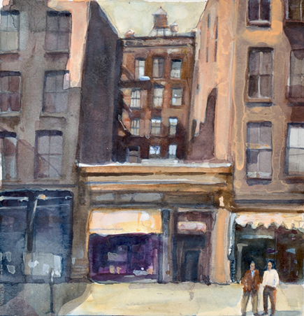 Artist: Rachel Berman | Title: The Cellars of the Vatican | St. Mark's Place | 2nd Avenue, NY City