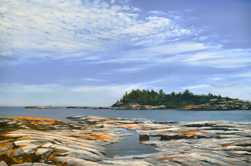 Artist: Ryan Dineen | Painting: Western Islands