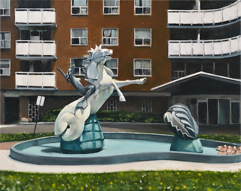 Artist: Ryan Dineen | Painting: Fountain