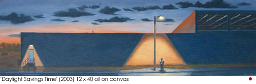 Artist: Sean Yelland Painting: Daylight Savings Time