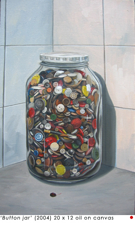 Artist: Sean Yelland Painting: button jar