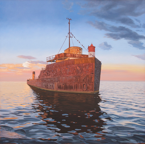 Artist: Sean Yelland Painting: Ghost Ship