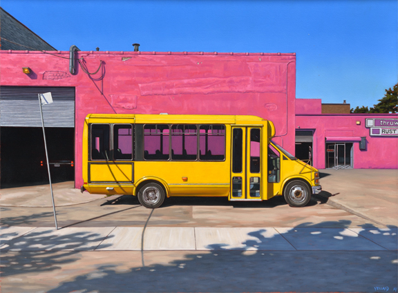 Artist: Sean Yelland Painting: Primary School Bus