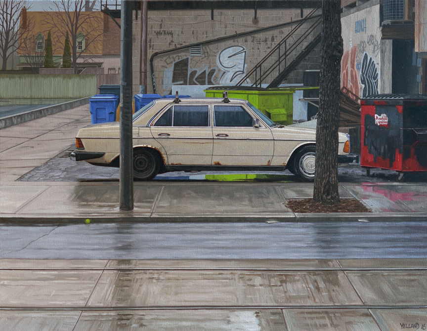 Artist: Sean Yelland Painting: The Benz 2016
