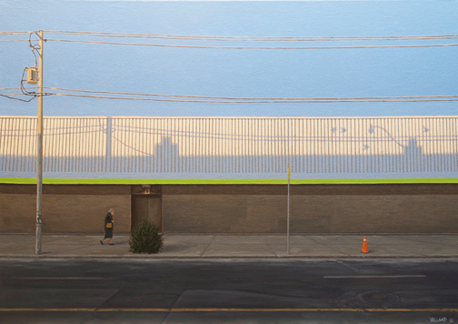 Artist: Sean Yelland Painting: Walking the Walk