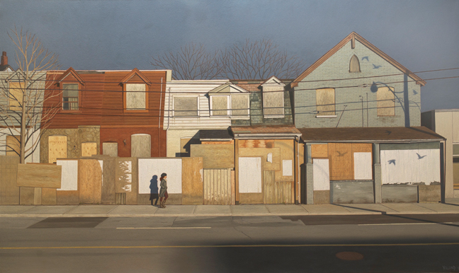 Artist: Sean Yelland Painting: Nobodies Homes