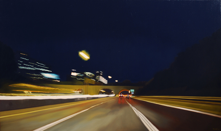 Artist: Sean Yelland Painting: Night Shift