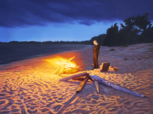 Artist: Sean Yelland Painting: Burning Love