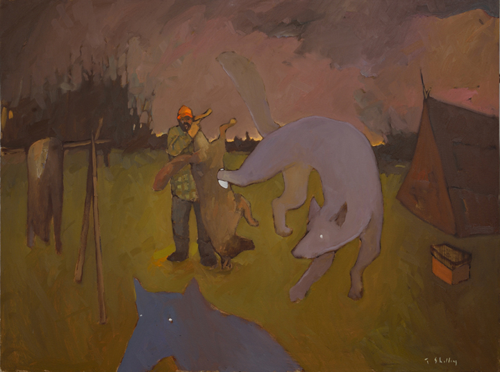 Artist: Travis Shilling Painting: The Wolves