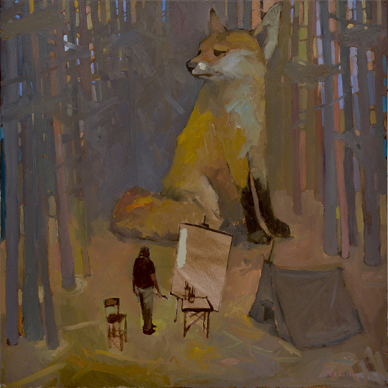 Artist: Travis Shilling Painting: Young Fox