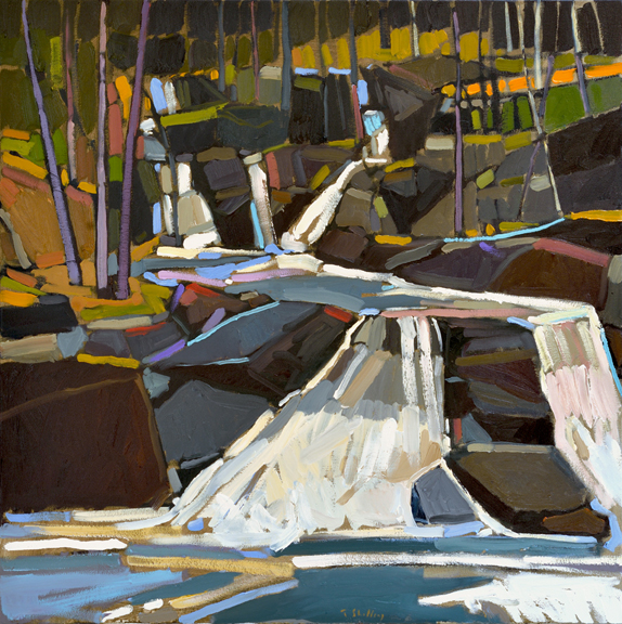 Artist: Travis Shilling Painting: Spring Thaw #3