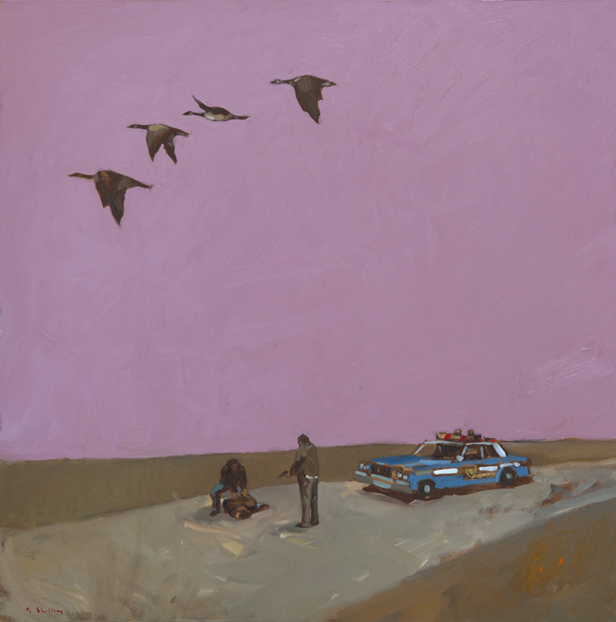 Artist: Travis Shilling Painting: Four Geese