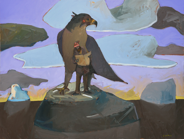 Artist: Travis Shilling Painting: Falcon