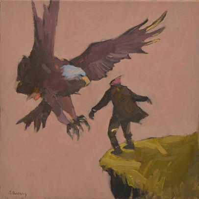 Artist: Travis Shilling Painting: You Told Me to Jump So I Jumped