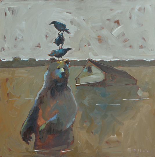 Artist: Travis Shilling Painting: Three Crows