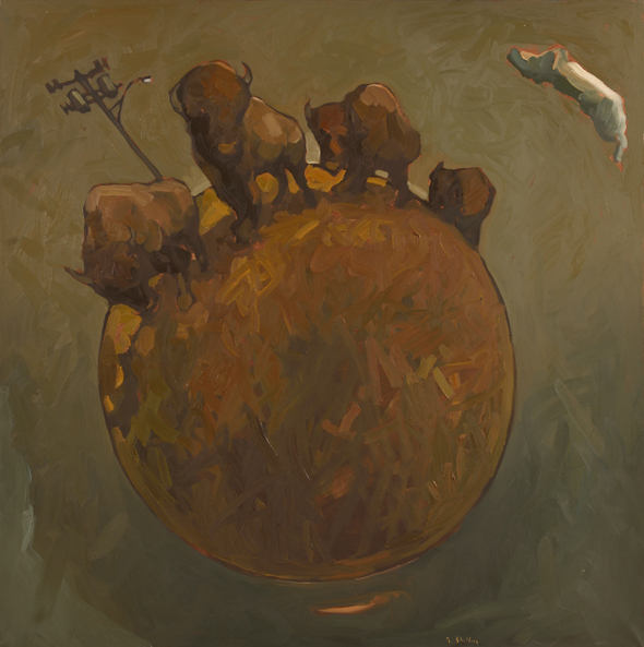 Artist: Travis Shilling Painting: Buffalo Planet