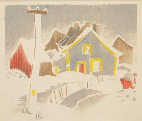 ANDRE BIÉLER (1896-1989) Untitled - Christmas